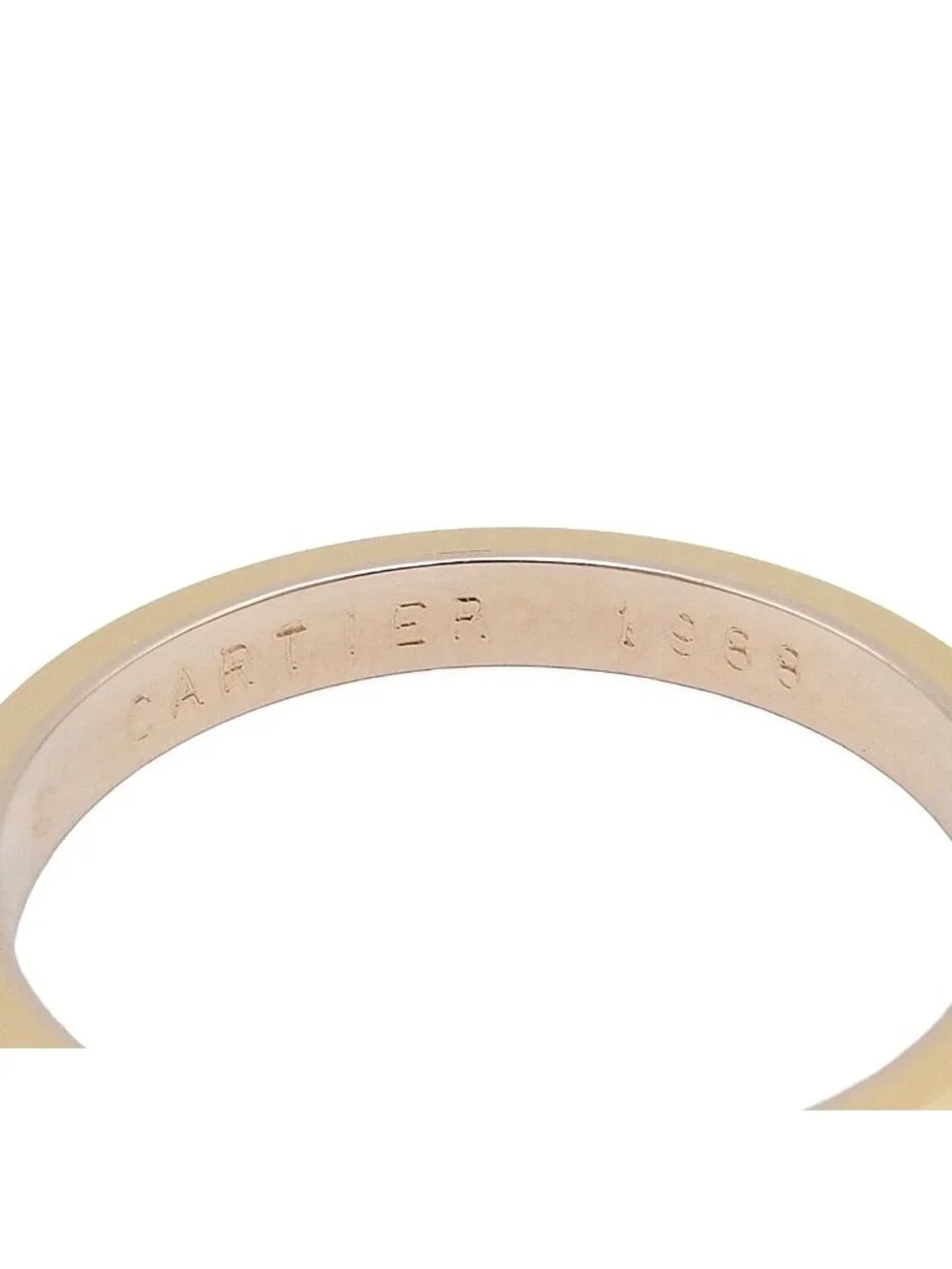 Cartier Louis Vendome Three Color Gold 59 Ring